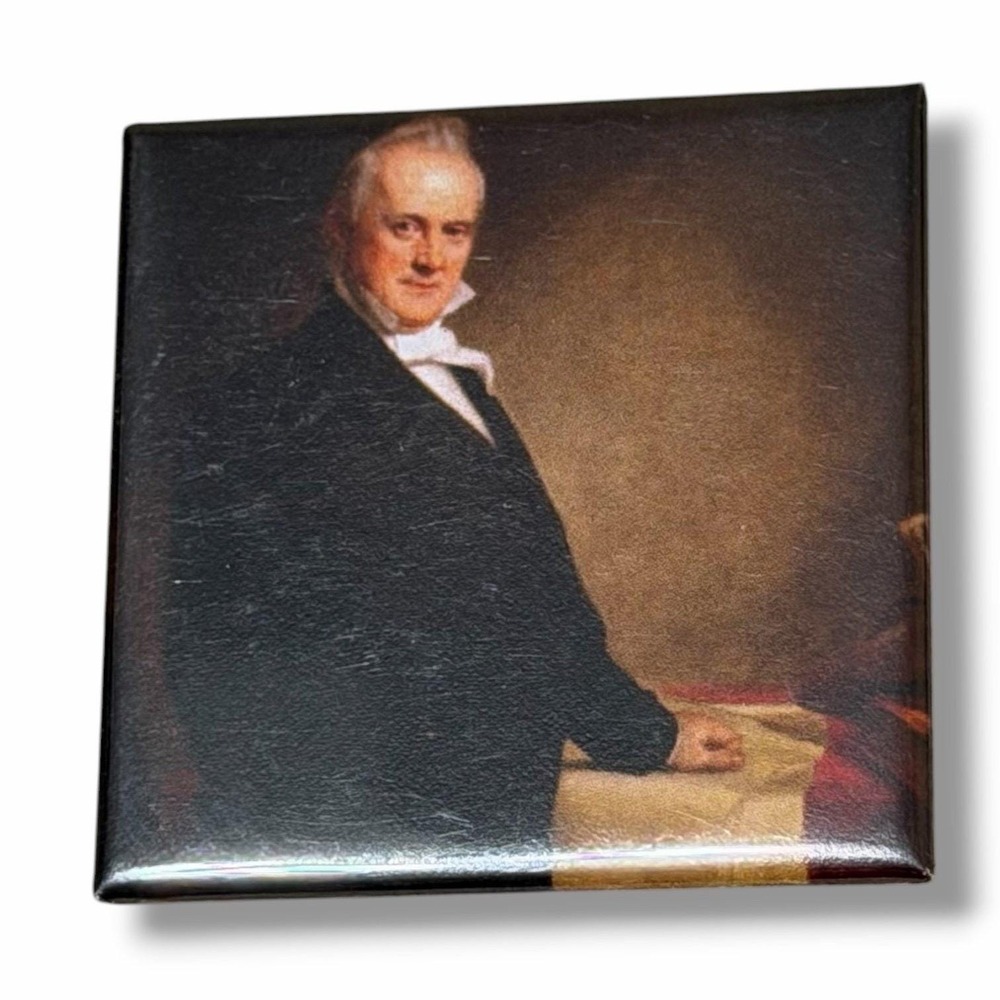 President James Buchanan Portrait Pinback Button B51
